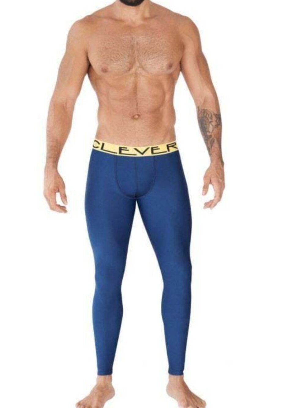 Clever 0372 Ideal Athletic Pants Long Johns Blue